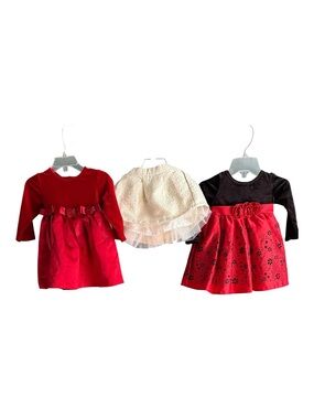 💚Bundle of Formal Dresses & Skirt 6-12 mo